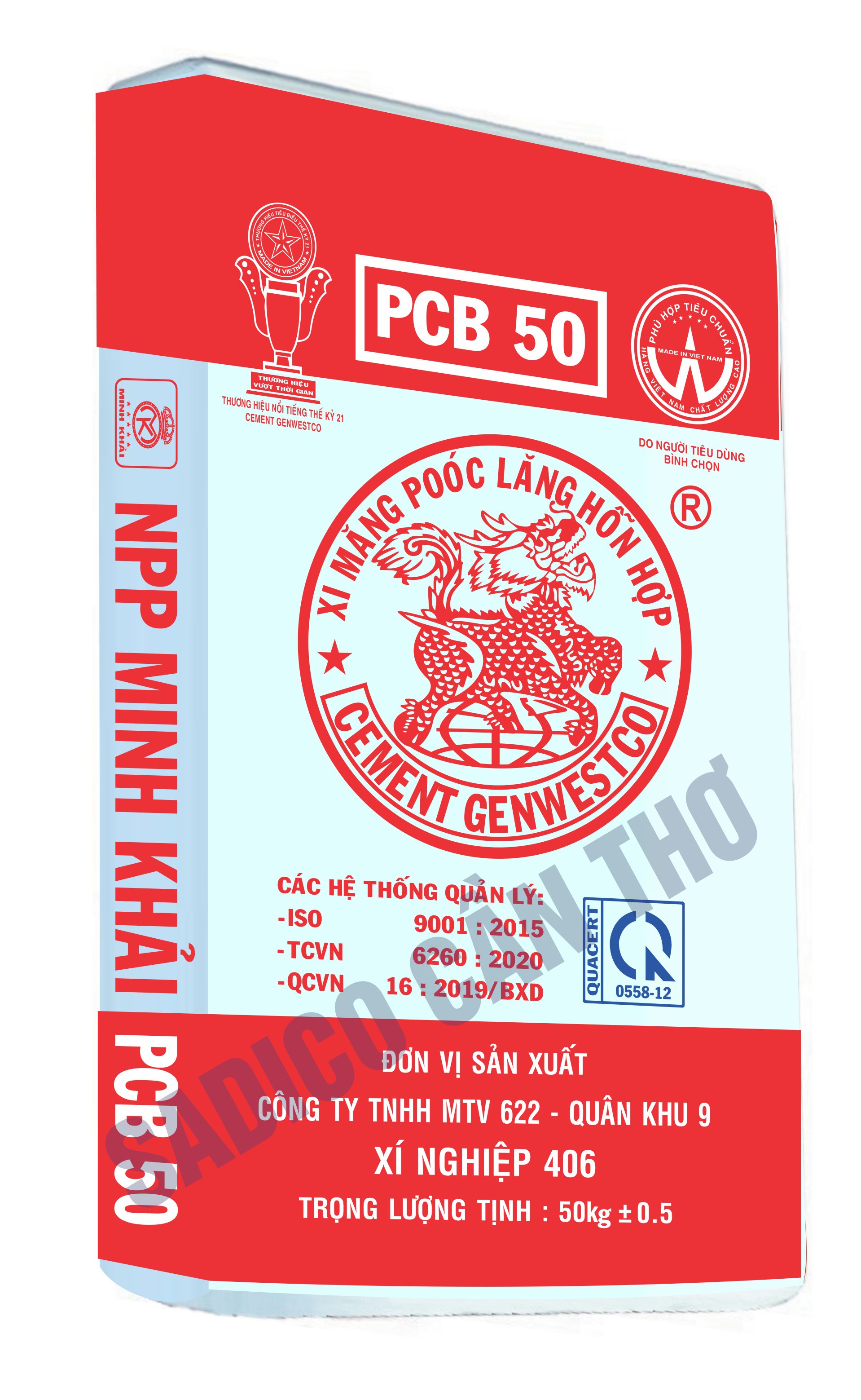 Vỏ bao XM Minh Khải PCB 50