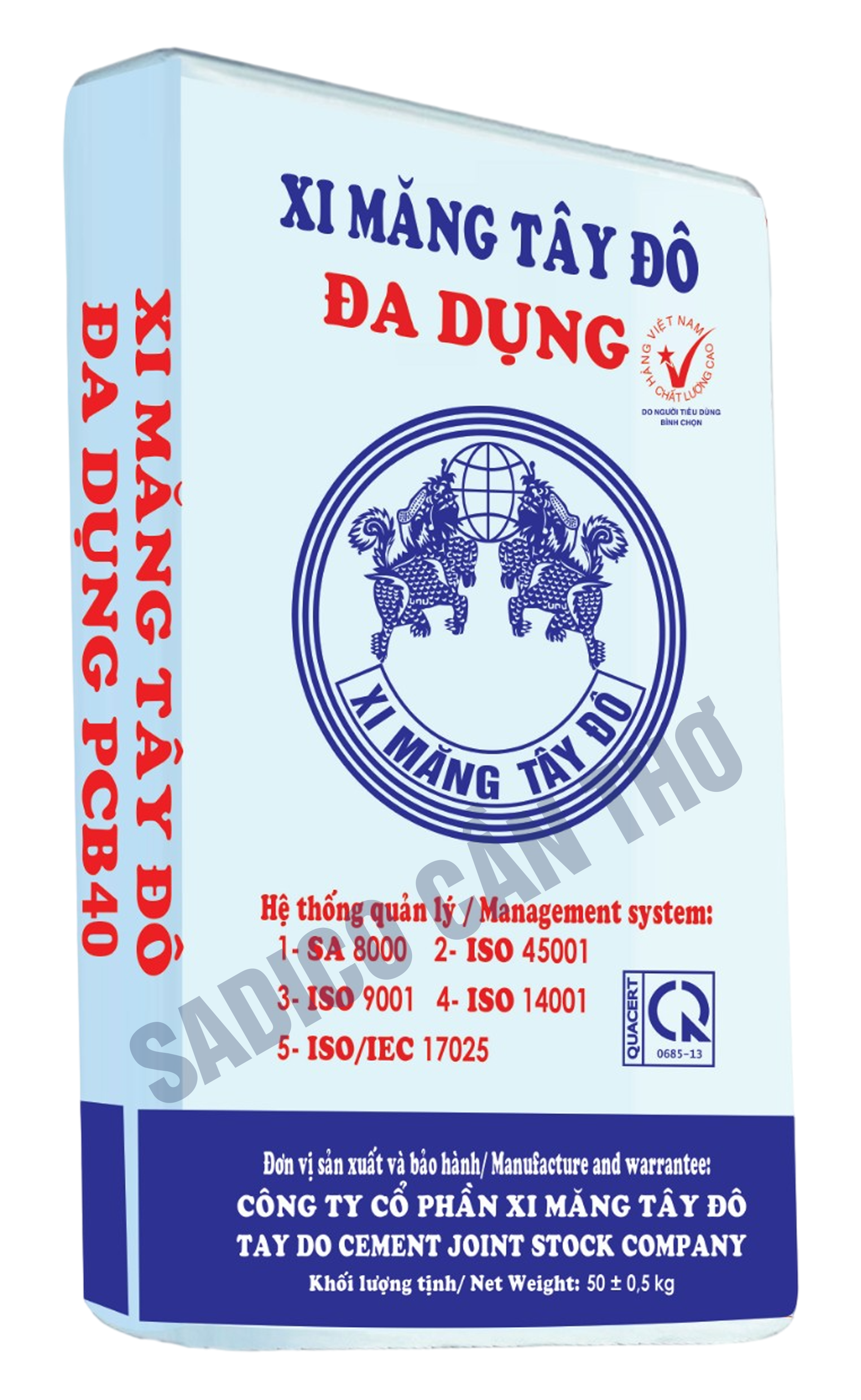 Vỏ bao XM Tây Đô Đa Dụng PCB 40