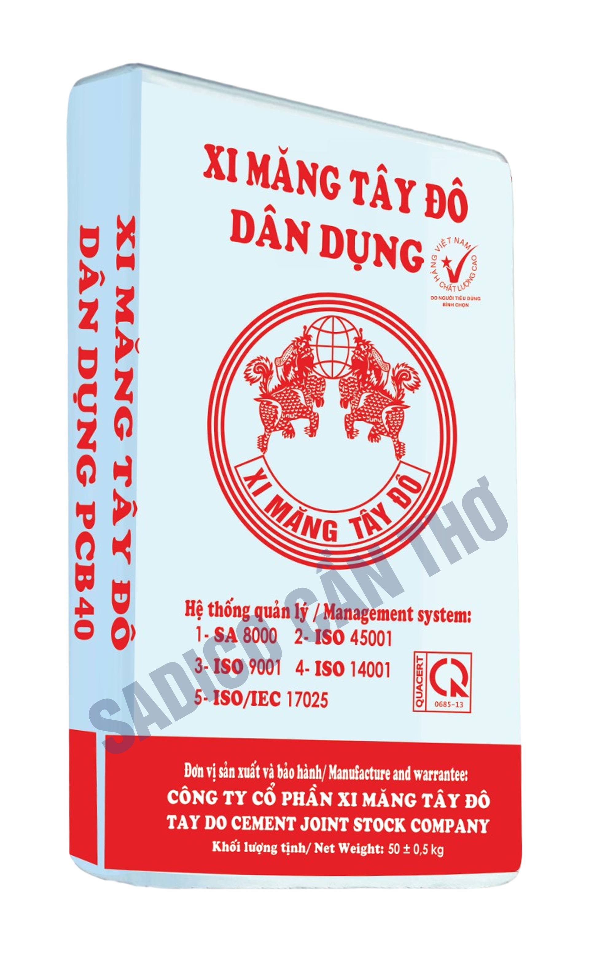Vỏ bao XM Tây Đô Dân Dụng PCB 40