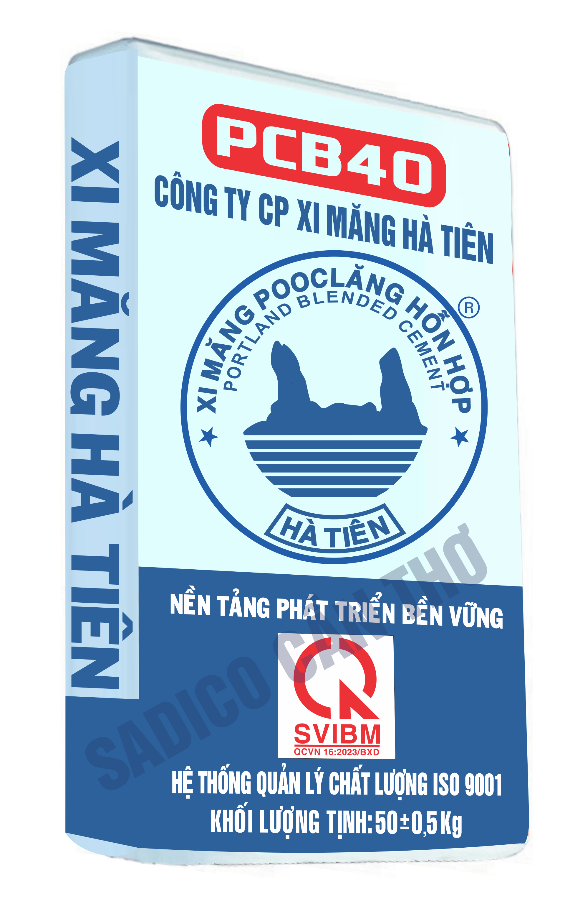 Vỏ bao Xi Măng Hà Tiên PCB 40
